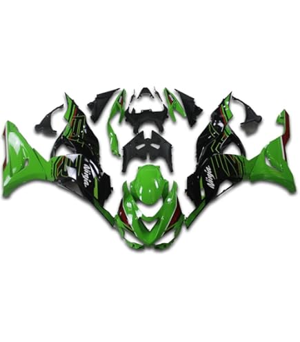 Amazon.com: NT Green Black Fairing Fit for Kawasaki Ninja 2024